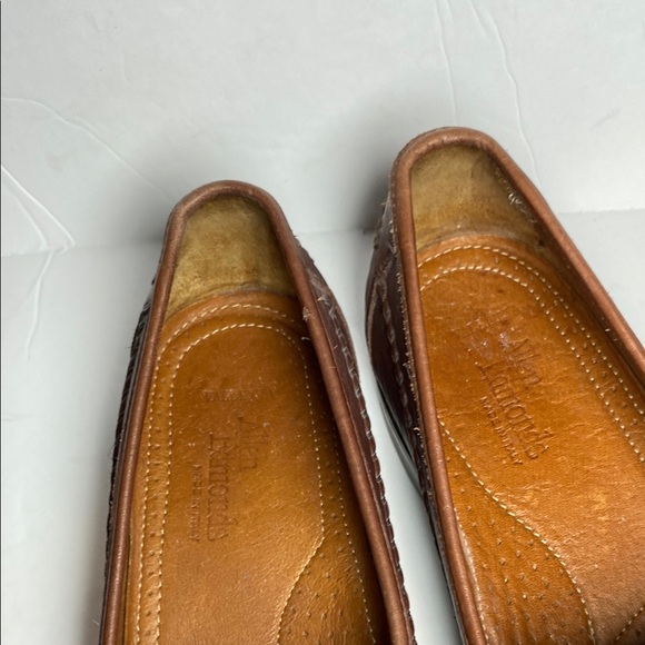 Allen Edmonds Brown Leather Slip-On Tassel Loafers 49236 main image 10